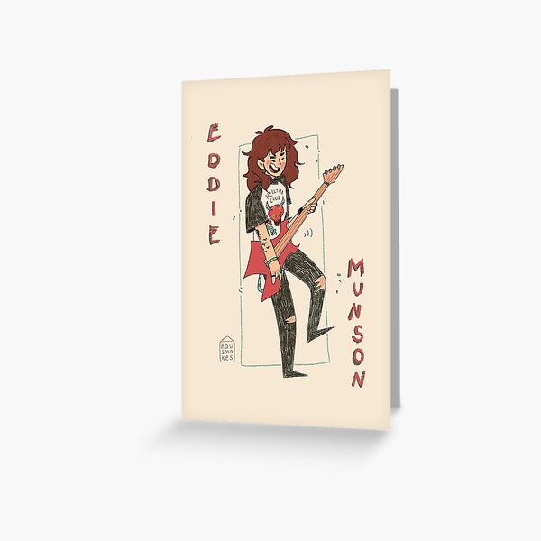 Stranger Things - Eddie Munson Card by Bonne Nouvelle