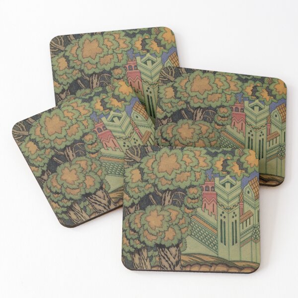 Item preview, Castle in the forest by Ivan Bilibin designed and sold by RickE.