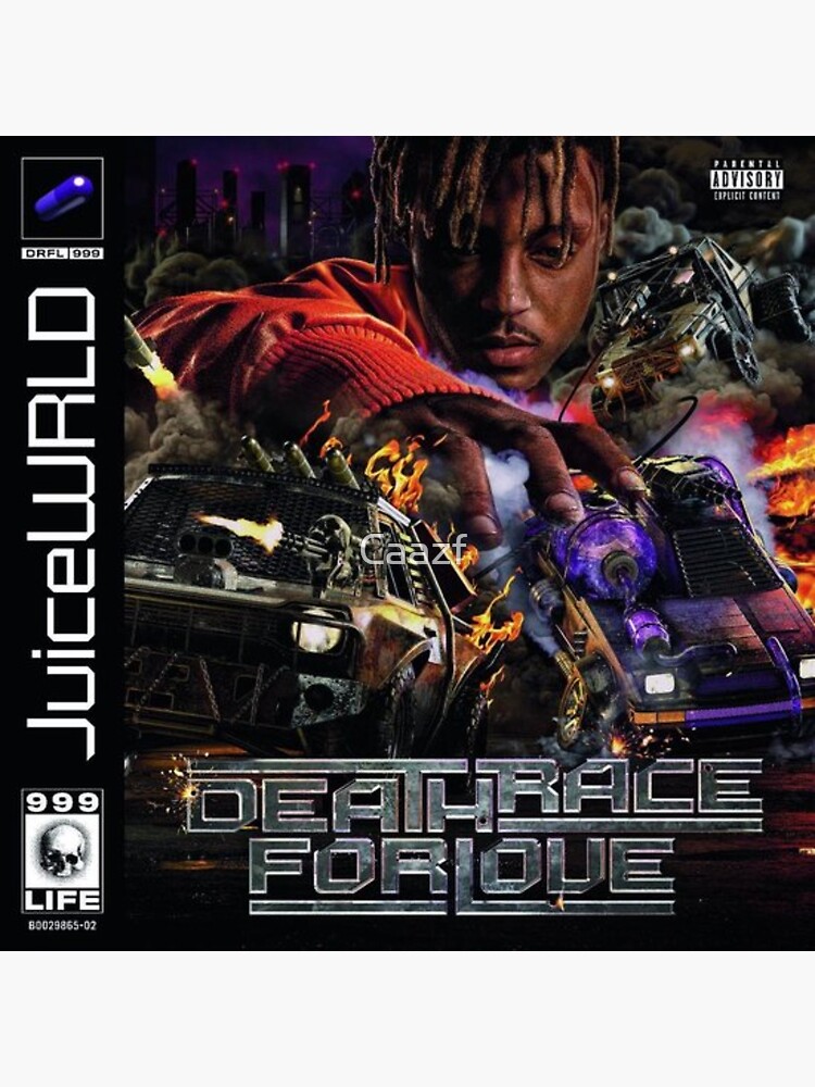 Juice WRLD Death Race For Love Album Cover Art Premium Matte Vertical