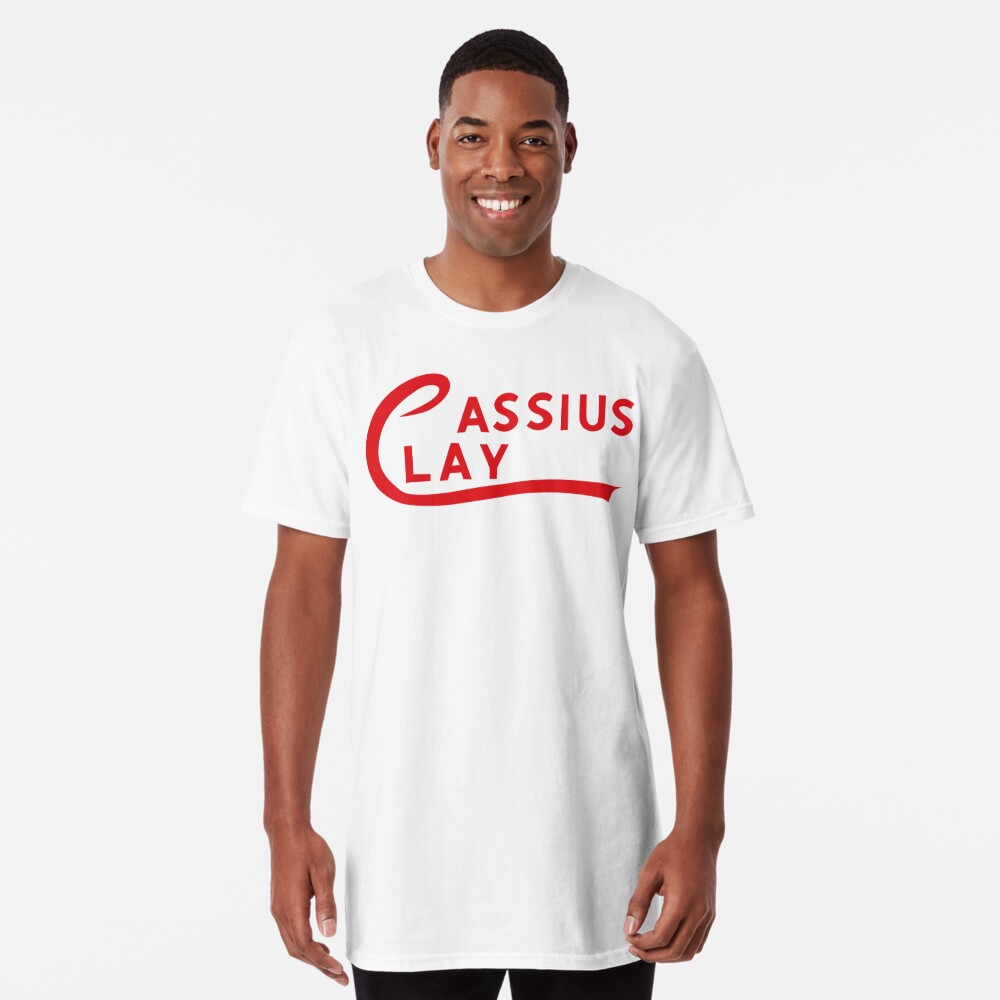 cassius clay white t shirt