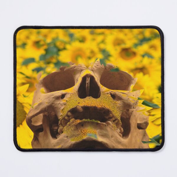 Item preview, Skull With Sunflowers designed and sold by Icarusismart.