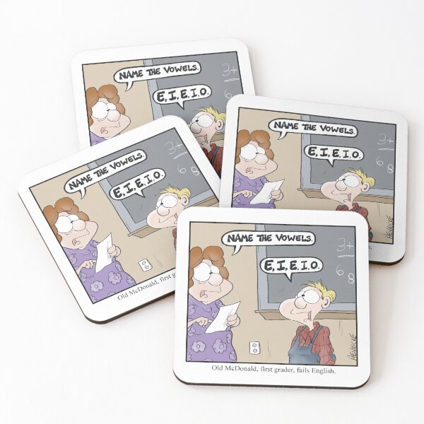 Item preview, Old McDonald, first grader, fails English. designed and sold by Carl Hennicke.