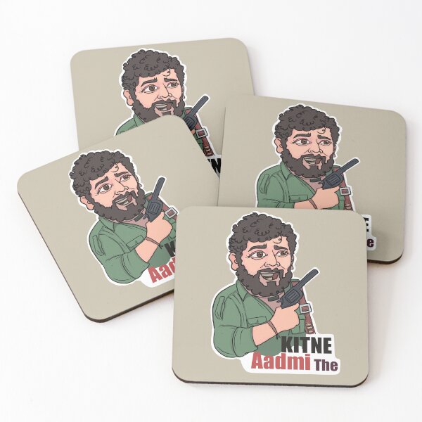 Item preview, Kitne Aadmi The designed and sold by Inspired~Souls.