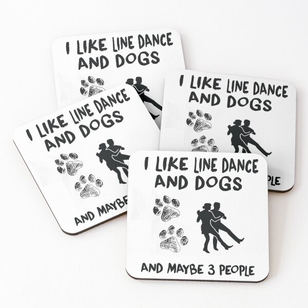 Item preview, I Like Line Dance And Dogs, Funny Line Dance, Line Dancing, Line Dancer Gift designed and sold by Aerial Addicts.