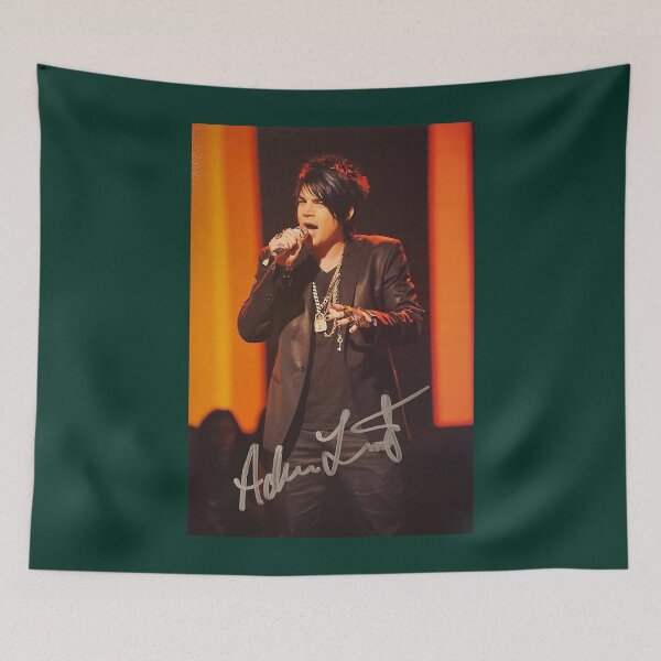 Item preview, Adam Lambert Signed   designed and sold by EarthToEverlas.