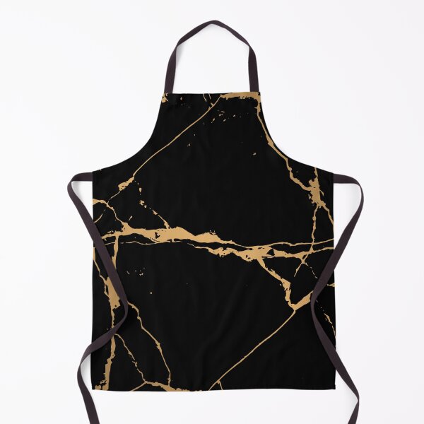 Item preview, Gold marble on black designed and sold by MarBea.