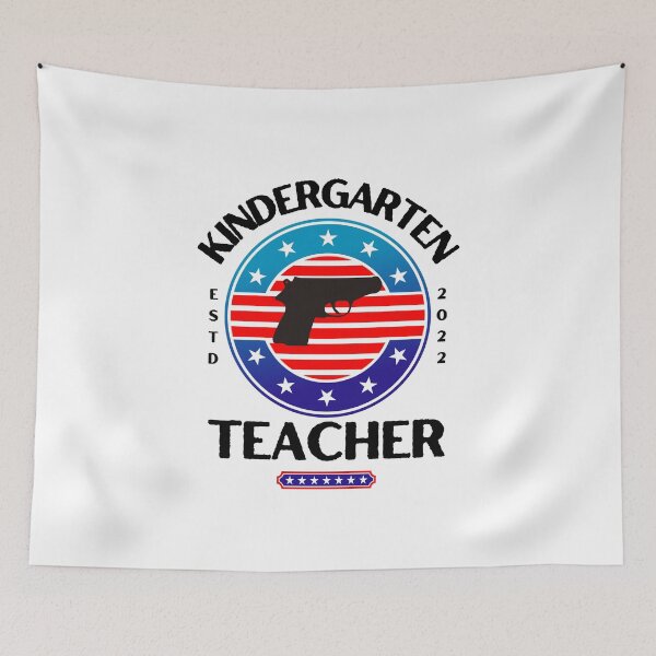 Item preview, Anti gun teacher uvalde Texas shooting gun control now reform demand action  designed and sold by DesignsbyMona.