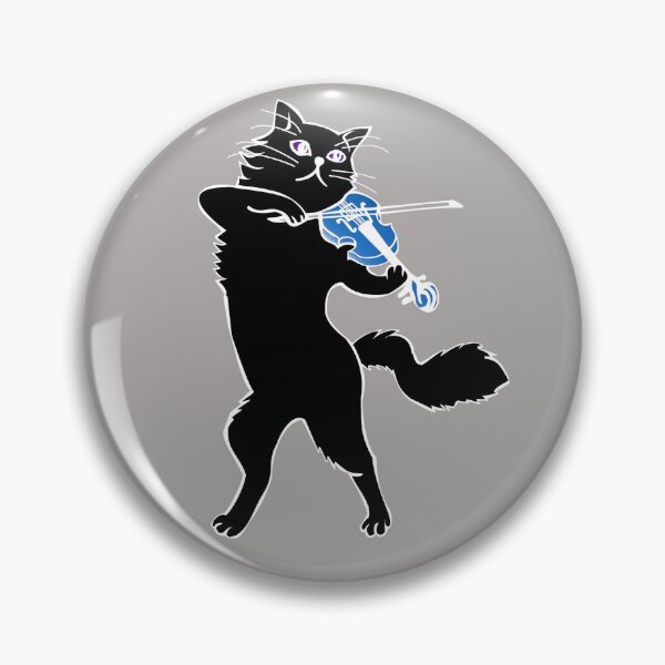 Item preview, Music Lover Cat Playing Violin designed and sold by SystemLion.