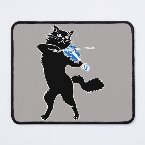 Item preview, Music Lover Cat Playing Violin designed and sold by SystemLion.