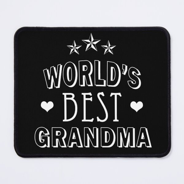 Item preview, World's best grandma (Black) designed and sold by Nikmay Design.
