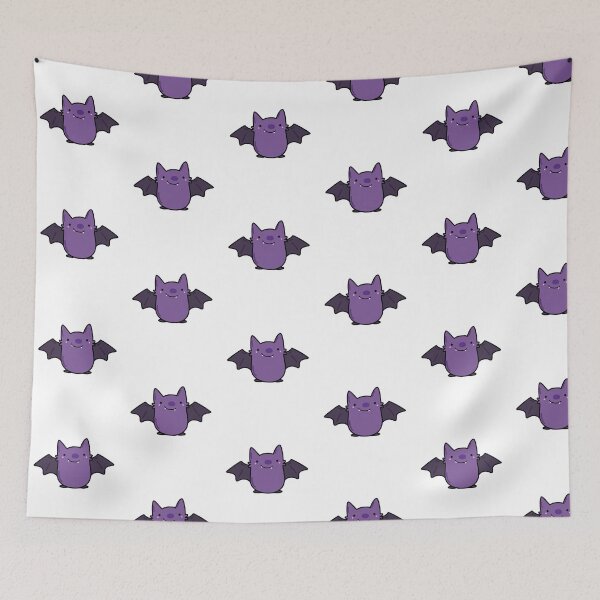Item preview, Kawaii Purple Bat designed and sold by kawaiilife.