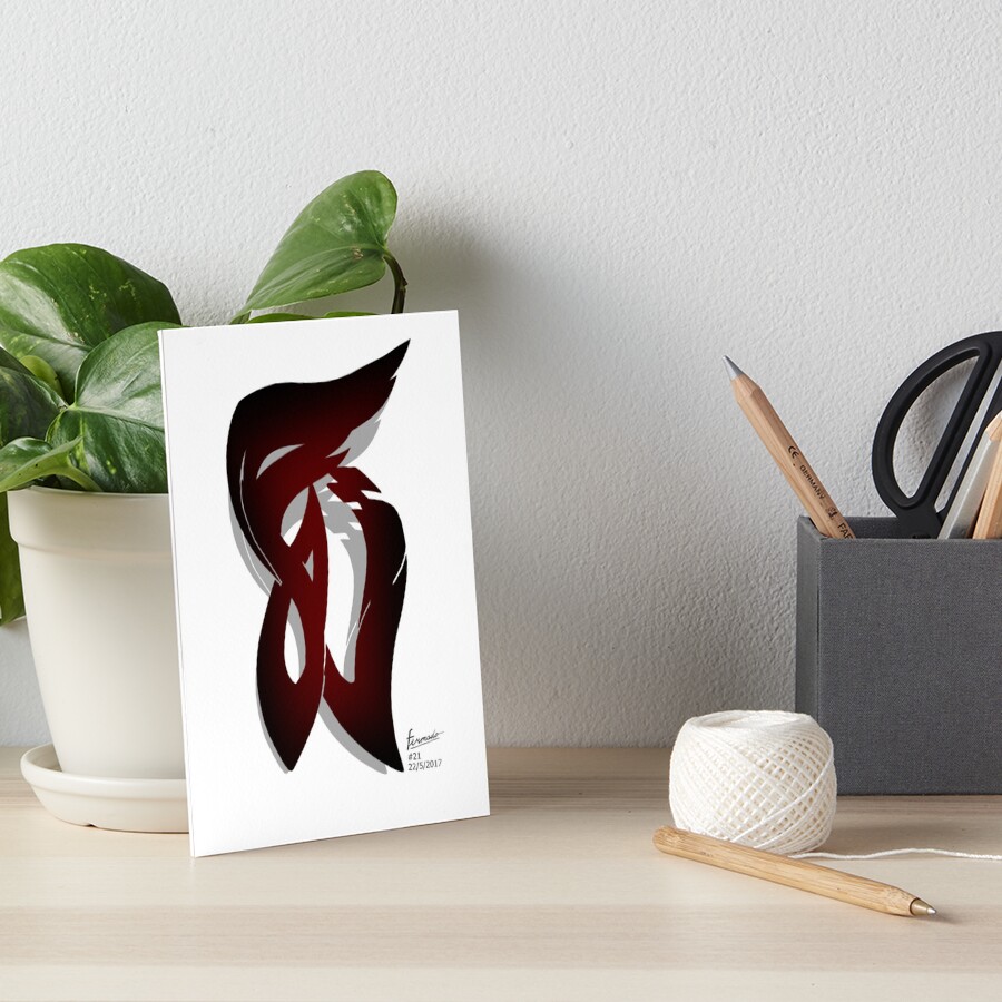 Item preview, Art Board Print designed and sold by Fermado.