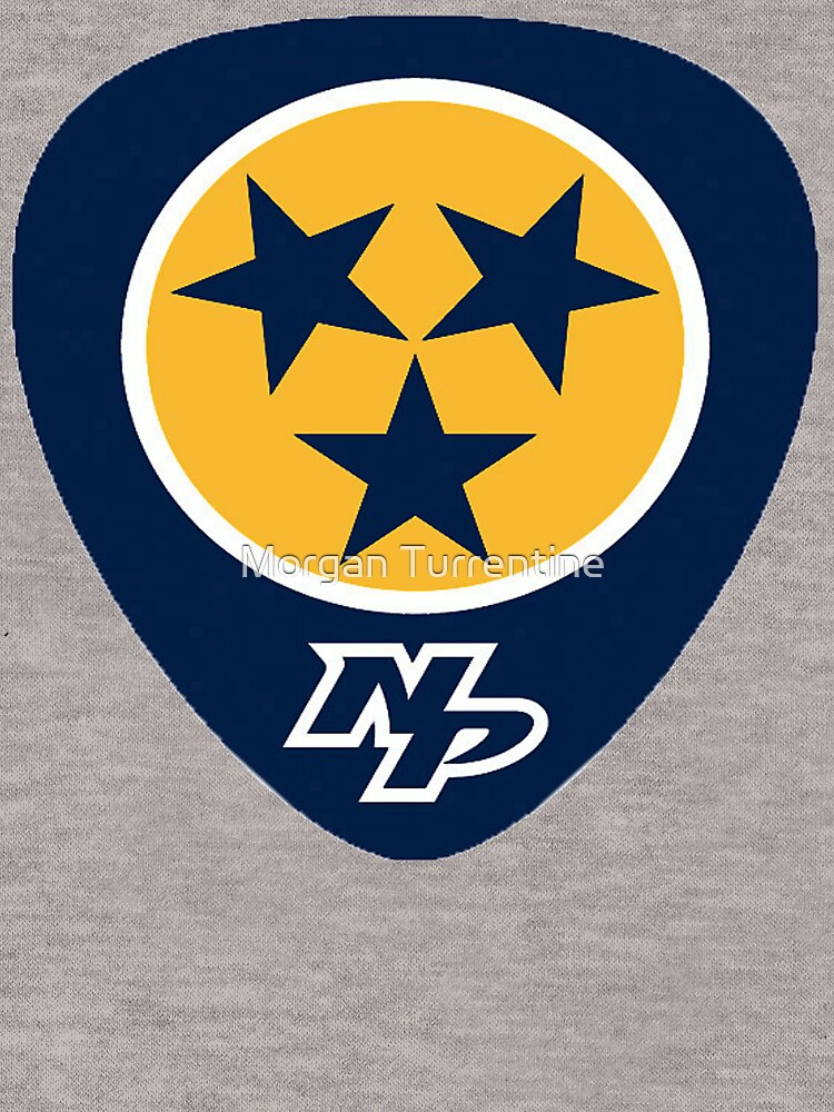 Nashville Predators Guitar Pick with Tri-Star Pullover Hoodie for