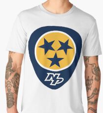 Nashville Predators Guitar Pick with Tri-Star Men's Premium T-Shirt