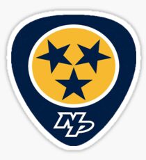 Nashville Predators Guitar Pick with Tri-Star Sticker