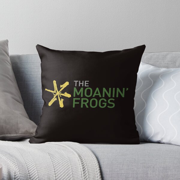 Moanin' Frogs Products 1 Throw Pillow