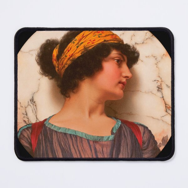 Item preview, Androcléa (1915) "Girl with a beautiful dress" John William Godward designed and sold by TeeARTHY.