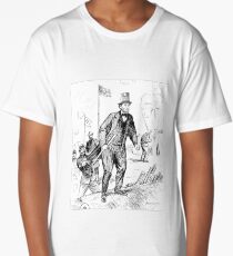 President Lincoln at Fort Stevens Long T-Shirt