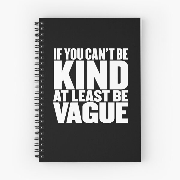 Item preview, If you can't be kind at least be vague v.7 designed and sold by x1brett.