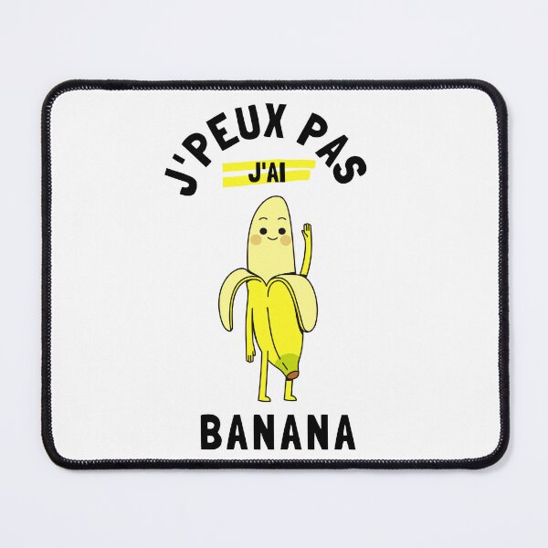 Item preview, JE PEUX PAS J'AI BANANA  SHIRT, FUNNY J'PEUX PAS J'AI, COOL J'PEUX PAS J'AI BANANA SHIRT, BANANA SHIRT designed and sold by zoonix.