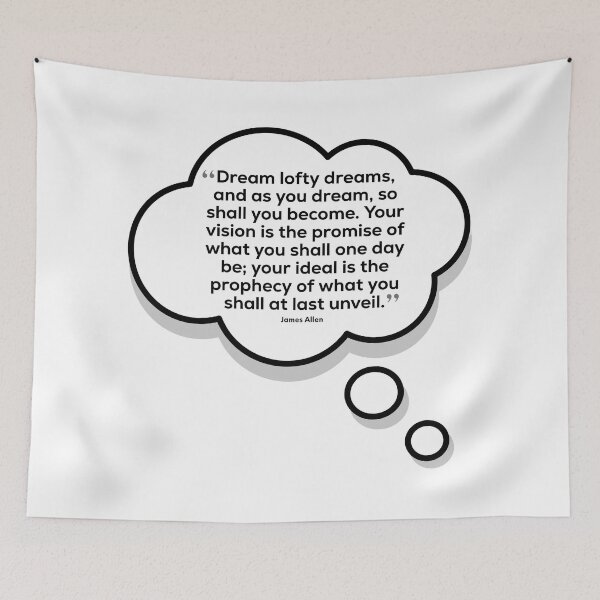 Item preview, Whatever Lofty Goals You Can Envision in Your Imagination Can Be Yours So Aim High - Inspirational Quote  designed and sold by Soaring Eagle.