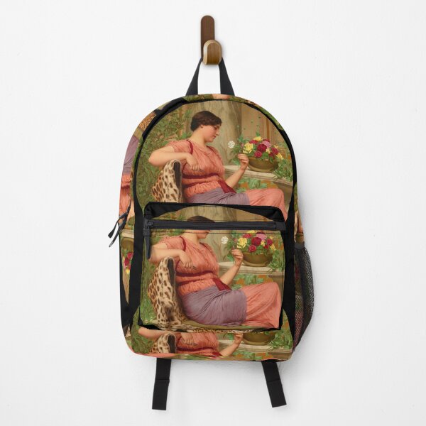 Item preview, The Time Of Roses (1916) "Girl with a beautiful transparent Summer pink Dress" John William Godward designed and sold by TeeARTHY.