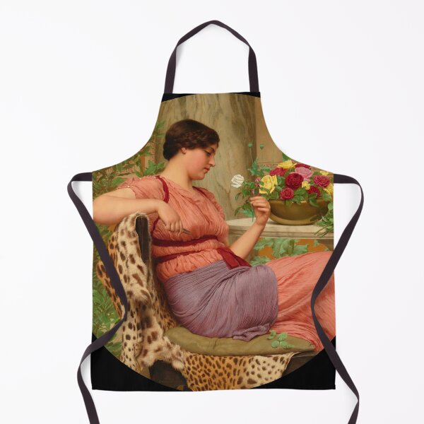 Item preview, The Time Of Roses (1916) "Girl with a beautiful transparent Summer pink Dress" John William Godward designed and sold by TeeARTHY.