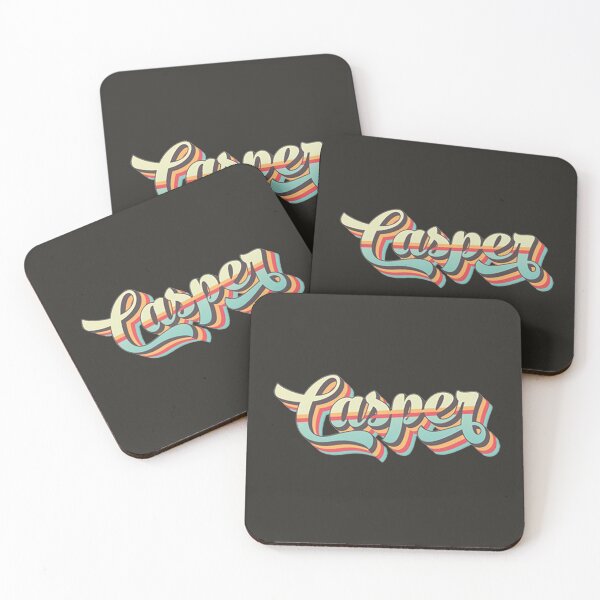 Item preview, Casper name - cool 70s retro font surf style designed and sold by JosephMorley.