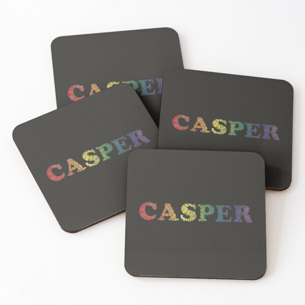 Item preview, Casper name - fun Rainbow Bubbles LGBT pride design designed and sold by JosephMorley.
