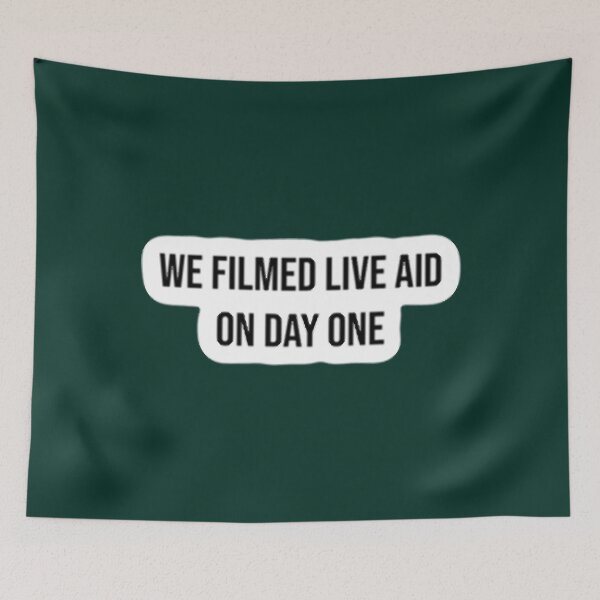Item preview,  we filmed live aid on day one Classic T-Shirt designed and sold by EarthToEverlas.