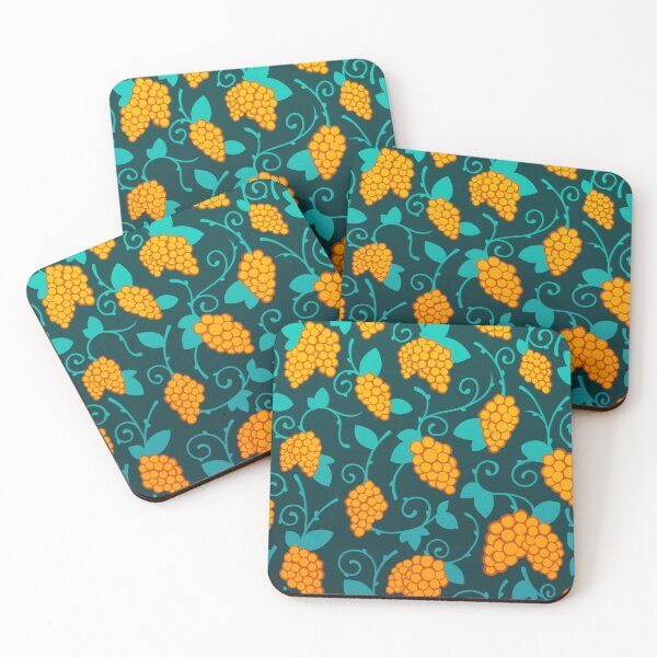 Item preview, Branches with golden grapes designed and sold by MinEkkoArt.