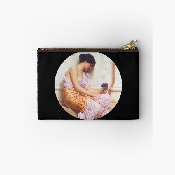 Item preview, Violets, Sweet Violets "Girl with a beautiful transparent Summer pink Dress" John William Godward designed and sold by TeeARTHY.