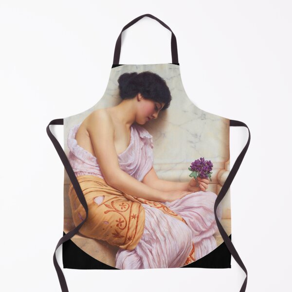 Item preview, Violets, Sweet Violets "Girl with a beautiful transparent Summer pink Dress" John William Godward designed and sold by TeeARTHY.