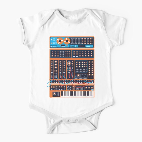 Synth Short Sleeve Baby One-Piece