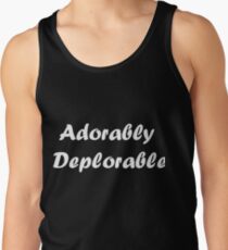 Adorably Deplorable Team Deplorable Politics Minority Tshirt Men's Tank Top