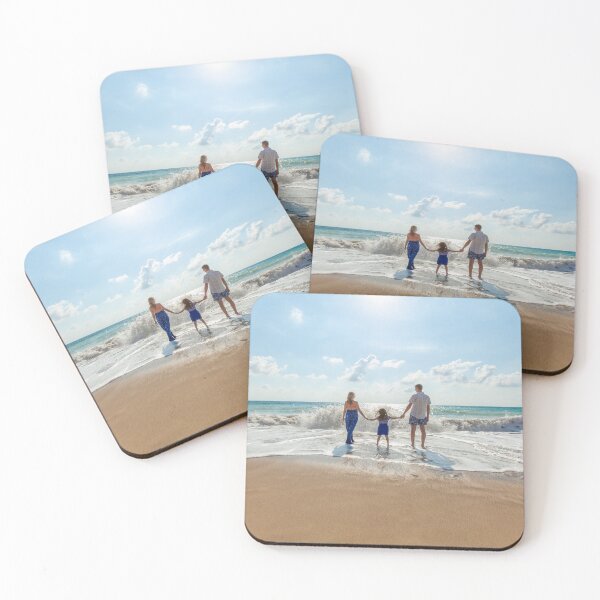 Item preview, Father's Day banner, a family of three holding hands, walking sweetly and happily, designed and sold by zenger2021.
