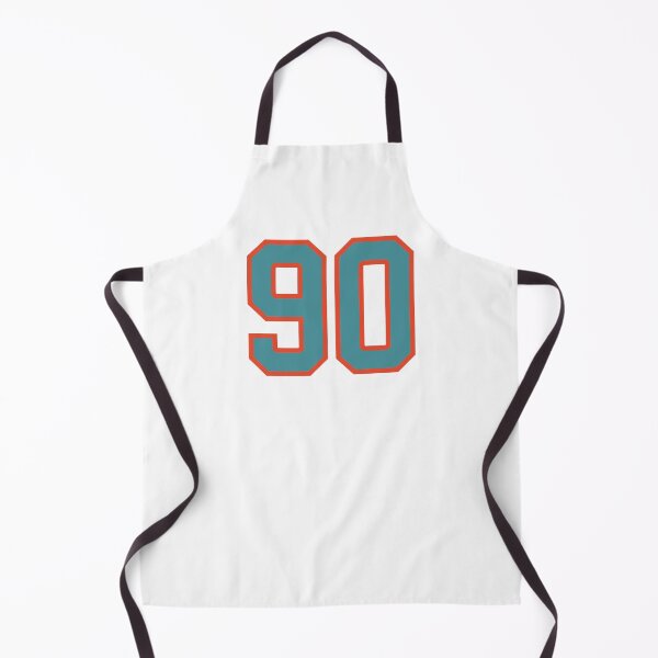 Item preview, 90 number, aqua orange lucky sports ninety designed and sold by ArtIsParty.
