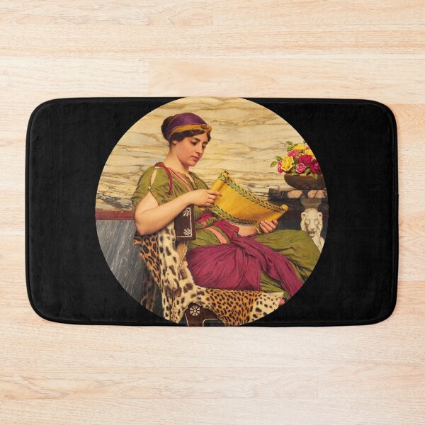 Item preview, An Edition de Luxe (1920) Girl with a beautiful transparent Summer Green Dress" John William Godward designed and sold by TeeARTHY.