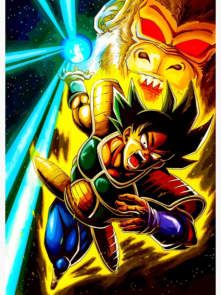 Dragonball Bardock Poster For Sale By Ananelson Redbubble