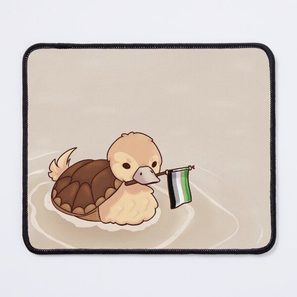 Item preview, ATLA Turtle Duck with Aromantic Flag designed and sold by Zolzo.