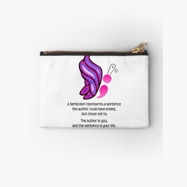 Item preview, Semicolon Butterfly for Suicide Awareness & Prevention designed and sold by EmpowerDesigns.