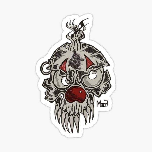 Moof skull Sticker