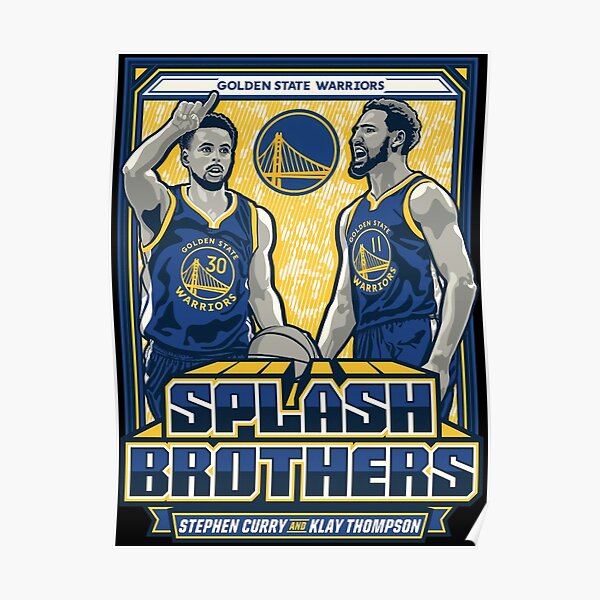 Golden State Warriors Shirt Poster Design Steph Curry Klay 