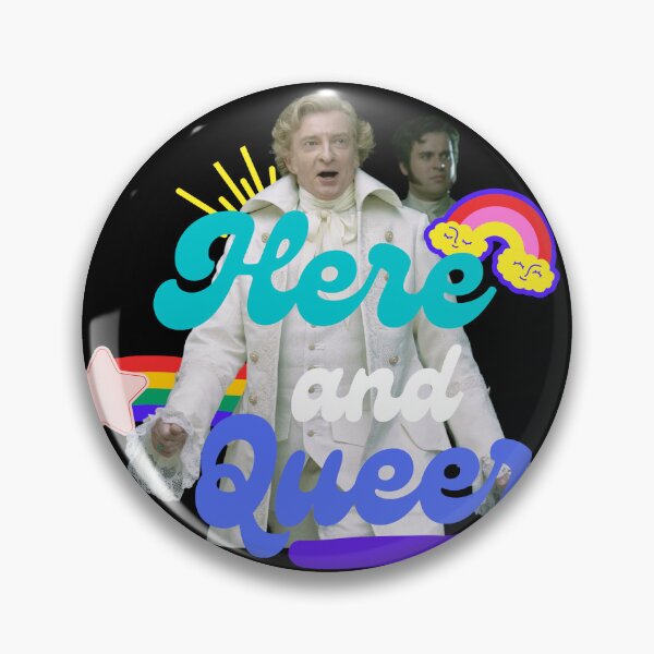 Item preview, Here and Queer designed and sold by Our Flag Means Merch.