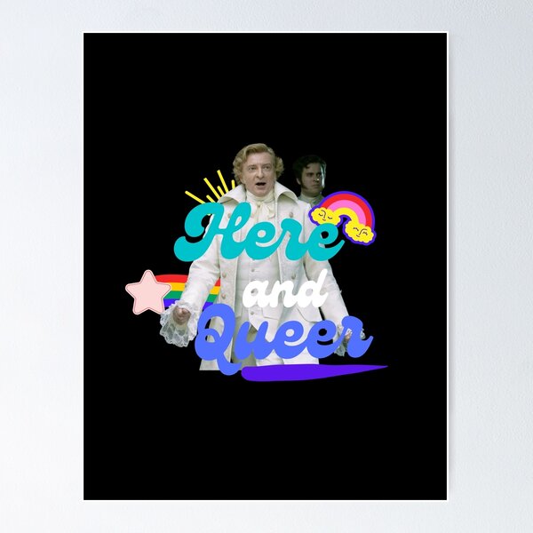 Item preview, Here and Queer designed and sold by Our Flag Means Merch.