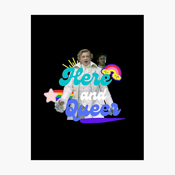 Item preview, Here and Queer designed and sold by Our Flag Means Merch.