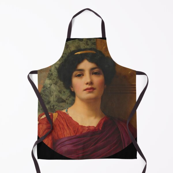 Item preview, A Pompeian Lady (1904) Girl with a beautiful transparent Summer Green Dress" John William Godward designed and sold by TeeARTHY.