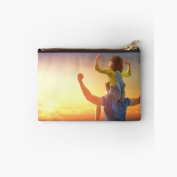 Item preview, Happy warm family father and his daughter playing outdoors happy childhood designed and sold by zenger2021.