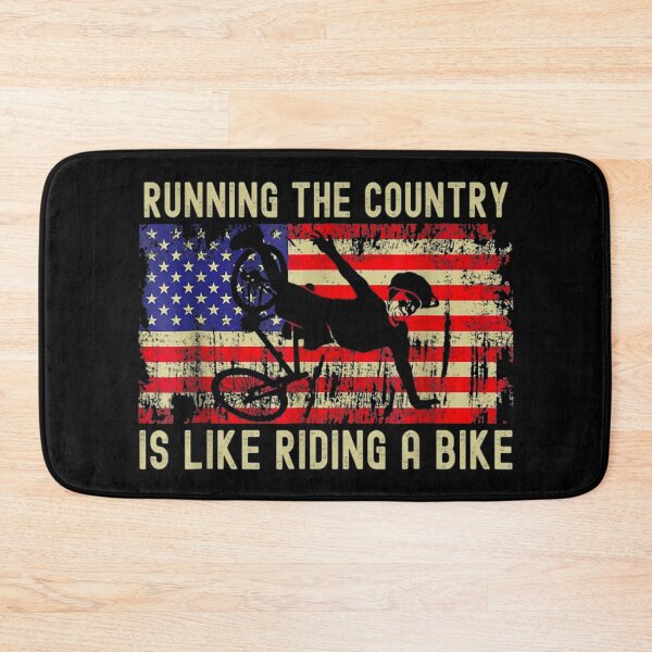 Item preview, Running The Country Is Like Riding A Bike - Funny Biden Meme designed and sold by urban-design.