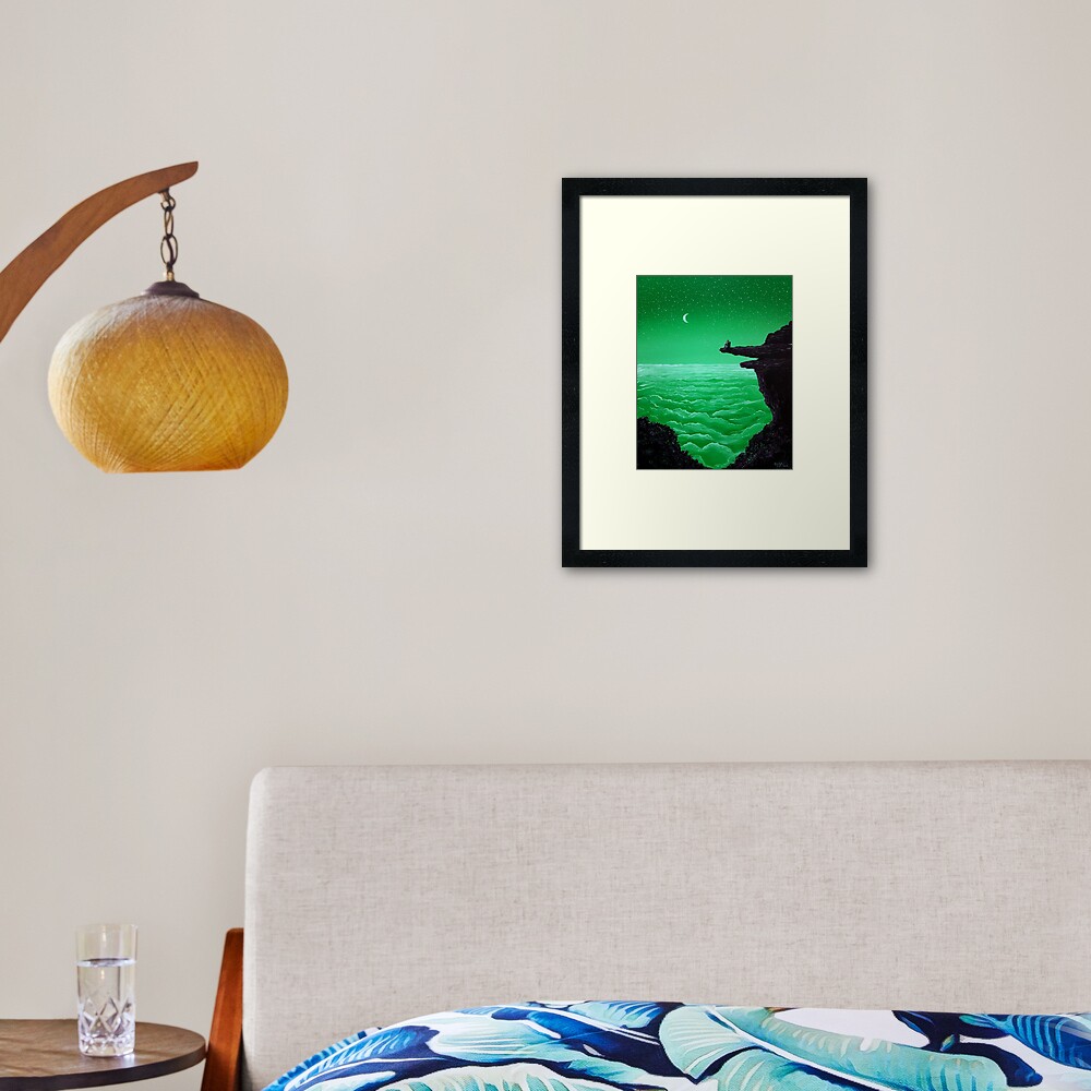Item preview, Framed Art Print designed and sold by flooko.